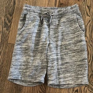 Old navy cotton shorts. Gray. Drawstring. Sz 10/12